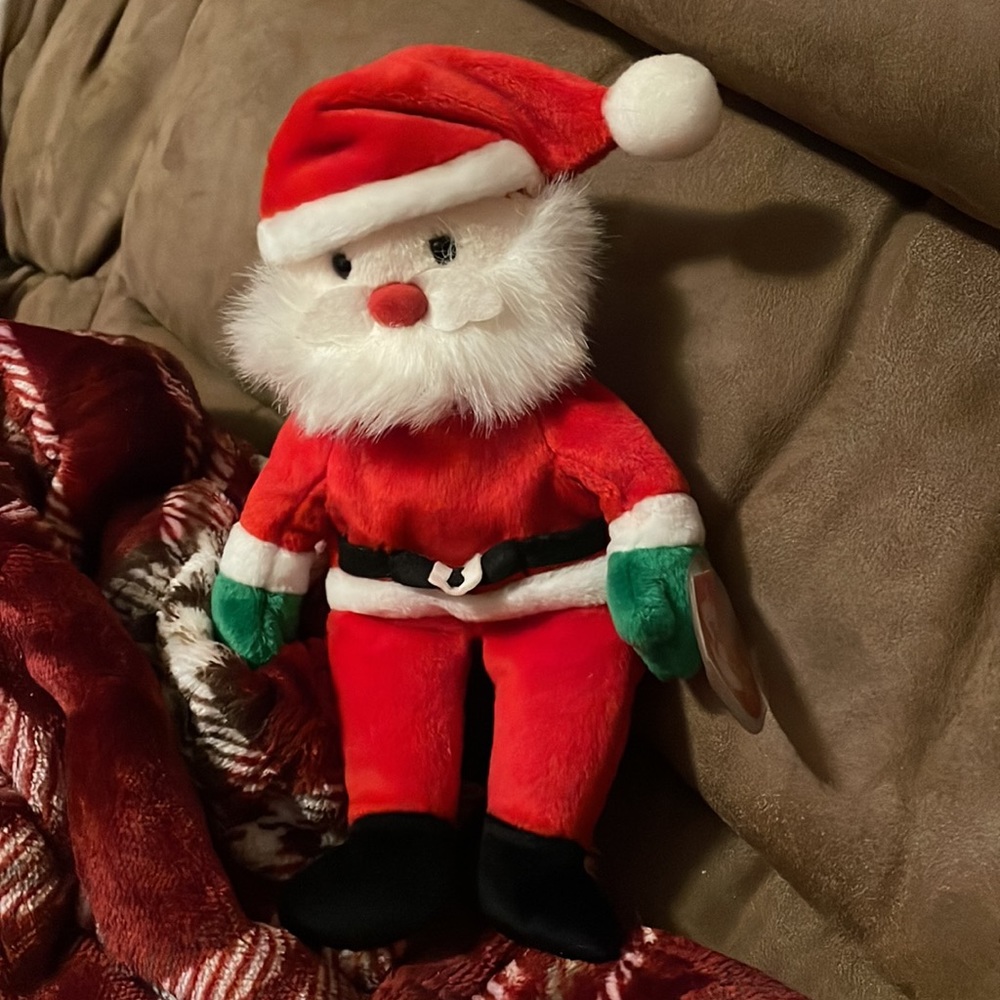 Santa beanie babies